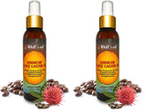 Well's Oil Jamaican Black Castor Oil Spray bottle for easy detangling.