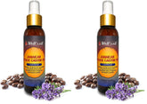 Well's Oil Lavender Jamaican Black Castor Oil spray bottle detangles and smooths hair.