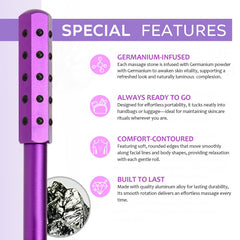 Welvgnnce jade cooling head reduces redness and tightens pores.