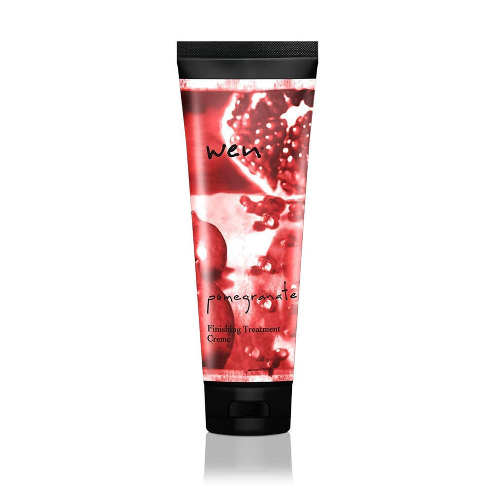 WEN by Chaz Dean Finishing Treatment Creme bottle showing polished frizz-controlled finish