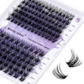 Wendy Lashes clusters 12-16mm mixed for customizable natural to dramatic looks.