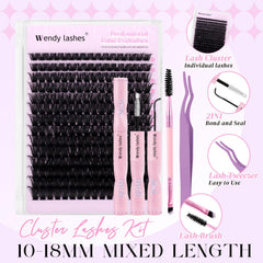 Wendy Lashes lash bond and seal for durable wear and secure application.