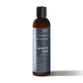 Westin White Tea Aloe Shampoo bottle highlighting moisturizing formula and scent.