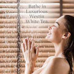 Close-up of shampoo texture from Westin White Tea Aloe for smooth hair.