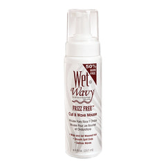 Wet N Wavy Curl Foam Mousse bottle for frizz control and easy styling.