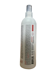 Wet n Wavy leave-in conditioner applying steps image; detangles and smooths hair.