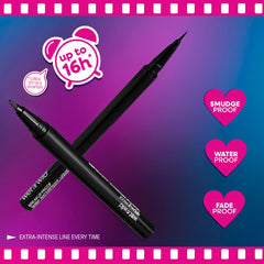 wet n wild brush-tip close-up highlights ultra-fine precision for clean lines