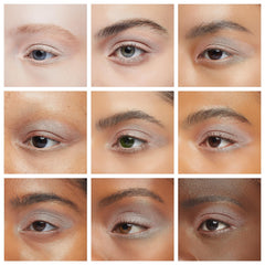 Wet n Wild Shadow Silk Heart Of Rose Gold on-eye shows quick-dry shine for lasting impact.