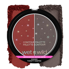 wet n wild Vampiress Contour Palette open palette for defined features and balanced shade.