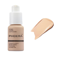 PHOERA Foundation 101 Porcelain bottle; lightweight coverage for a natural look.
