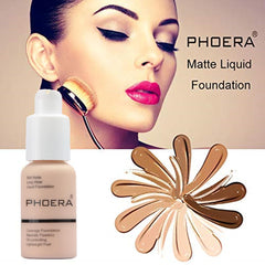 WFWJ PHOERA Foundation texture close-up reveals light-weight breathable feel.