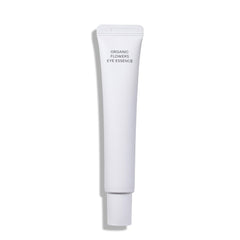 Whamisa Organic Flowers Eye Essence bottle glows with hydration and radiance