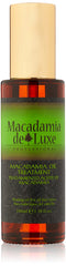 Whisper Whip Macadamia Deluxe Serum bottle pour for instant hydration and shine.