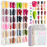 Whisrvival press‑on nails kit contents for versatile DIY manicures.