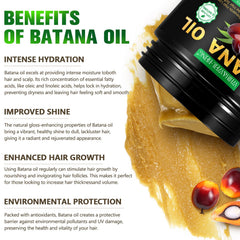 WHLH & WELL-BEING Batana Oil jar highlights natural ingredients