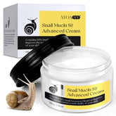 WHLH & WELL-BEING snail mucin serum bottle for intense hydration