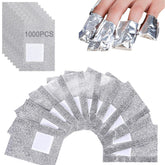 Whyogeta foil wraps cover nails for quick gel polish removal