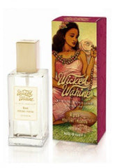 Wicked Wahine Rose perfume bottle evokes Hawaii's floral allure for daily wear.