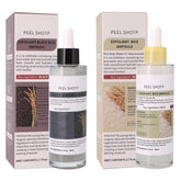 WICUSE Black Rice Exfoliant bottle for at-home spa exfoliation.