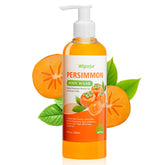 Wigarjur Persimmon Body Wash bottle for long-lasting odor control and skin nourishment.