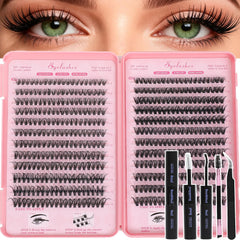 WIGICD Lash Clusters Kit packaging shown as a complete at-home lash solution
