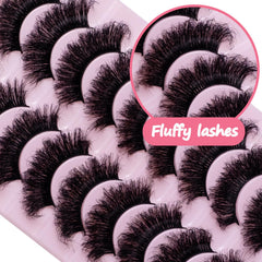 Wikbik reusable lashes up to 15+ uses with secure band