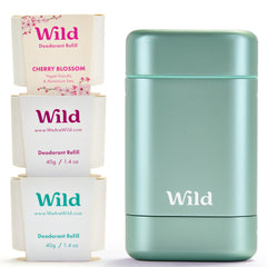 Wild Aqua Case refill variety pack displayed for versatile scent options.