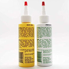 Wild Growth green bottle highlights deep conditioning for softness and heat protection