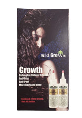 Smooth scalp massage with Wild Growth Hair Oil for nourished roots