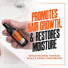 Wild Willies Beard Boost Serum bottle delivering biotin and caffeine for healthier facial hair