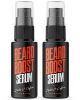 Wild Willies Beard Growth Serum bottle for thicker, well-groomed facial hair.