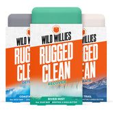Wild Willies Coastal Drift bar soap showing rugged scent for fresh daily use
