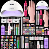 Wilfniee Nail Kit for Beginners bundle for at-home practice and salon-quality nails.