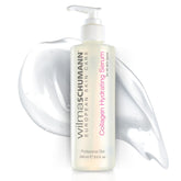 WILMA SCHUMANN Collagen Hydrating Serum bottle on premium packaging for daily use