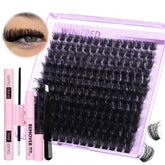Winifred 100D lash clusters kit with 240 pieces for at-home volume