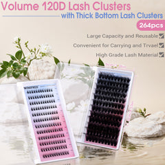 Winifred bottom lashes 7-8mm for natural lower lash definition.