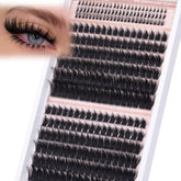 Winifred Fairy Lash Clusters with Spikes upper and lower for dramatic doll-eyed look.