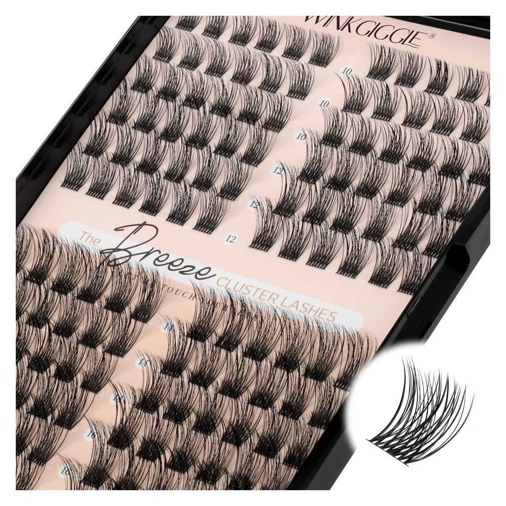 WINKGIGGLE Plume cluster natural look lashes for effortless at-home application