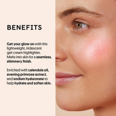 Winky Lux Cheeky Rose provides a dewy finish on high points like cheekbones and nose.