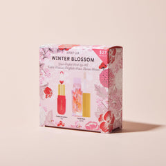 Winky Lux Flower Petal Clear Lip Oil offering glassy shine and smooth feel.