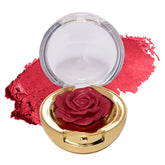 Winky Lux Cheeky Rose Blush swatch shows buildable pigment for natural flush