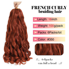 WIPPORYA pre-stretched braiding hair for quick, easy installs.