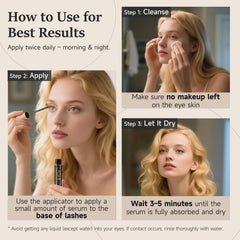 Close-up of the fine-tip applicator from WM Western Miracle serum for precise daily use.