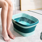 WMHYLYH collapsible foot spa with handle for easy storage and travel