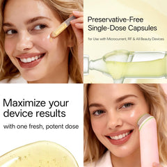 WNP peptide blend visual illustrating anti-wrinkle support for refined lines.