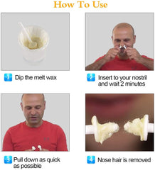 Wokaar Nose Wax Kit compact packaging keeps tools organized.