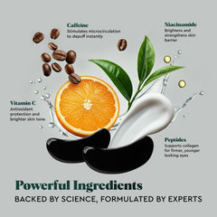 Hydrogel formula in Wolf Project Under Eye Patches delivers hydration without drying the skin.