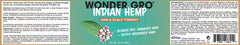Wonder Gro Indian Hemp Hair Grease jar closeup highlights rich conditioning
