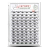 WONSIS 20D lash clusters 240pcs pack for natural-looking volume