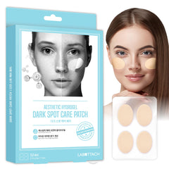 Wooshin Labottach dark spot patch pack on skin for even tone.